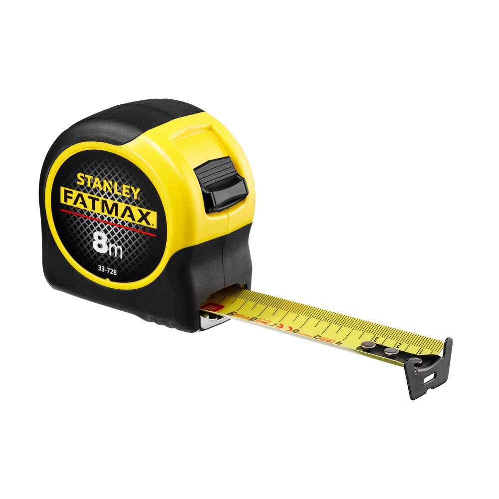 stanley 0-33-728, ruleta fatmax 8m, mylar®, bladearmor, tru-zero, rupere la 3.35m, 8m x 32mm, blister 4 Stanley 0-33-728, ruleta fatmax 8m, Mylar®, BladeArmor, tru-zero, rupere la 3.35m, 8m x 32mm, blister - imagine 4