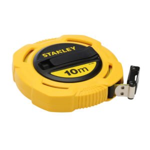 Stanley 0-34-295, ruleta inchisa cu banda de fibra de sticla 10m, tru-zero, vizibilitate ridicata, 10m x 13 mm, blister