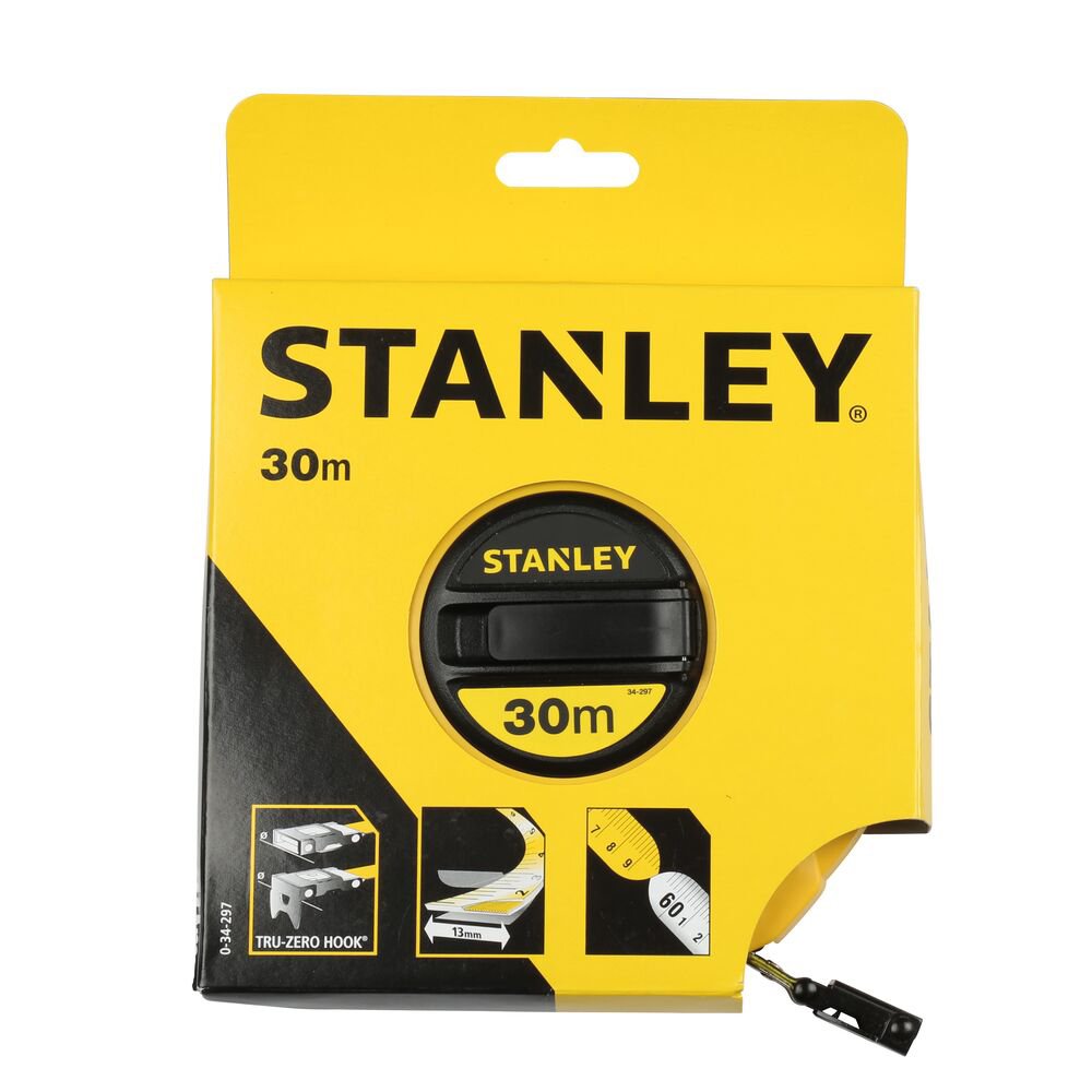 stanley 0-34-297, ruleta inchisa cu banda de fibra de sticla 30m, tru-zero, vizibilitate ridicata, 30m x 13 mm, blister 3 Stanley 0-34-297, ruleta inchisa cu banda de fibra de sticla 30m, tru-zero, vizibilitate ridicata, 30m x 13 mm, blister - imagine 3
