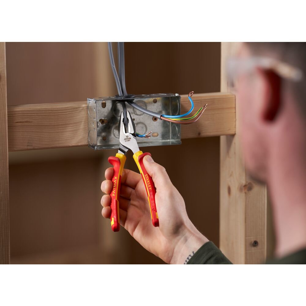 stanley 0-84-001, cleste combinat fatmax, izolat vde, 185mm 10 Stanley 0-84-001, Cleste combinat FatMax, izolat VDE, 185mm - imagine 10