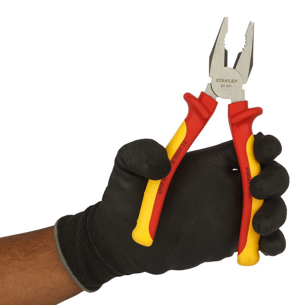 stanley 0-84-001, cleste combinat fatmax, izolat vde, 185mm 5 Stanley 0-84-001, Cleste combinat FatMax, izolat VDE, 185mm - imagine 5