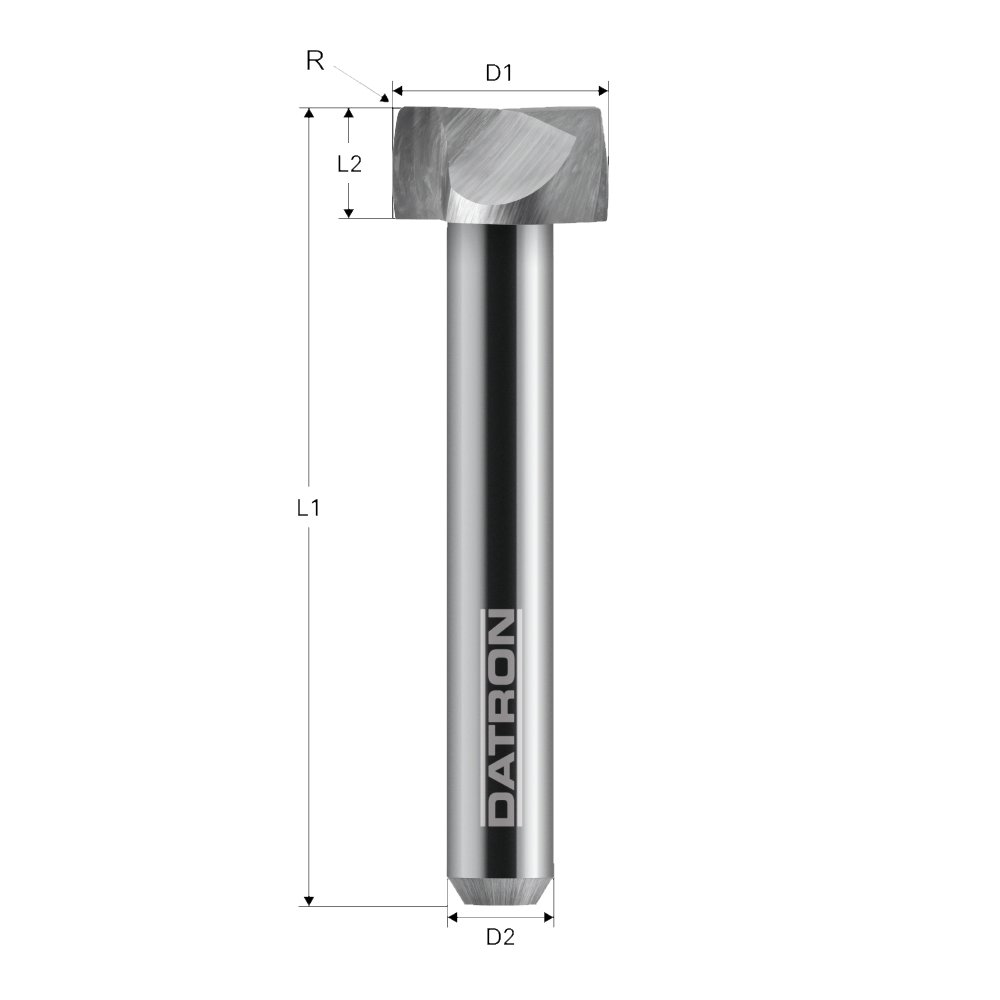 freza etajata frontala, datron 0068442a, 14.0x6.0x6.0mm 2 Freza etajata frontala, Datron 0068442A, 14.0x6.0x6.0mm - imagine 2