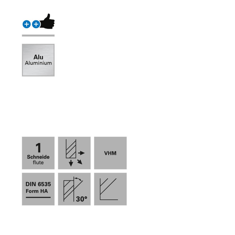 freza transversala, o canelura, datron 00688010l, 10.0x41.0x10.0mm 3 Freza transversala, o canelura, Datron 00688010L, 10.0x41.0x10.0mm - imagine 3