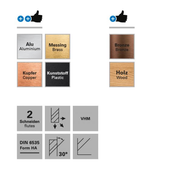 freza de adancime, toric cut, 2 caneluri, datron 0078810, 10.0x10.0x10.0mm 3 Freza de adancime, Toric Cut, 2 caneluri, Datron 0078810, 10.0x10.0x10.0mm - imagine 3