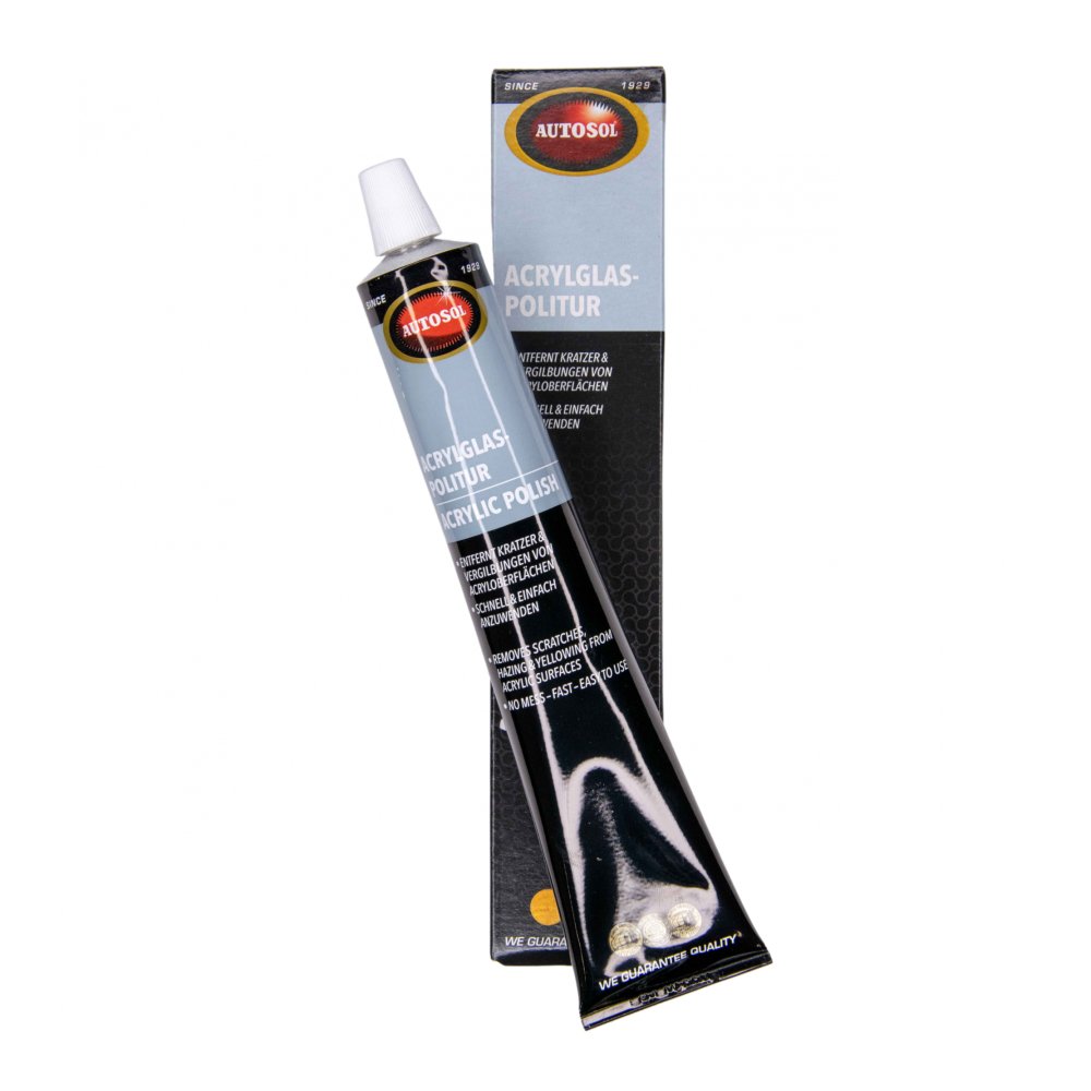 pasta de polisat pentru sticla acrilica, 75ml autosol acrylic glass polish 3 Pasta de polisat pentru sticla acrilica, 75ml Autosol Acrylic Glass Polish - imagine 3