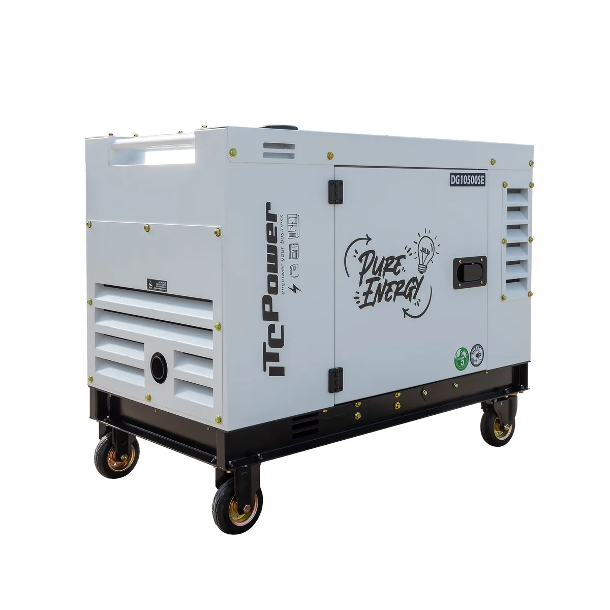 Generator diesel monofazat ITC Power DG10500SE, 8,5 kW, controller DC30, insonorizat - imagine 5