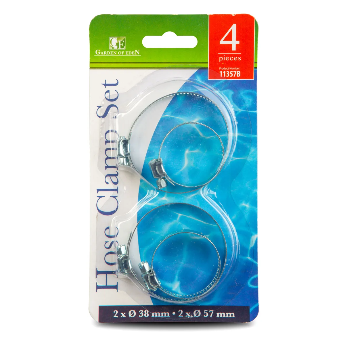 Set coliere furtun inox 4 buc, coliere strangere furtun apa 32-42 mm, cleme metalice furtun irigare gradina