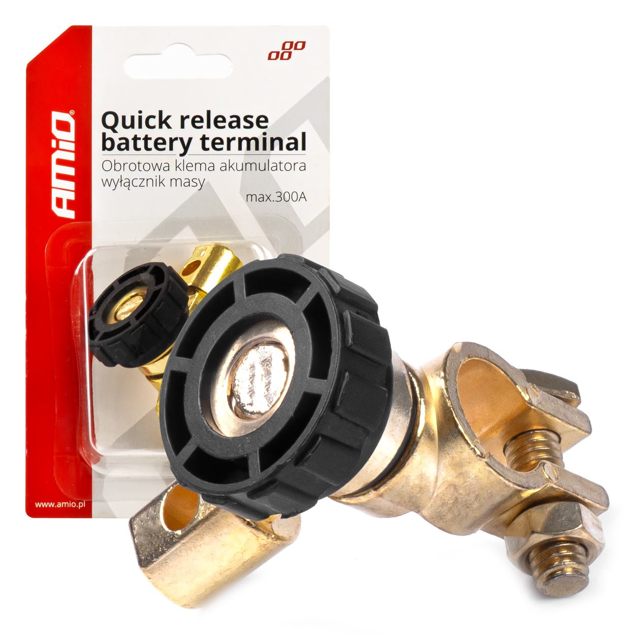 comutator rotativ "contact general" cu montaj pe borna bateriei, 12v - 24v 1 Comutator rotativ "Contact General" cu montaj pe borna bateriei, 12V - 24V