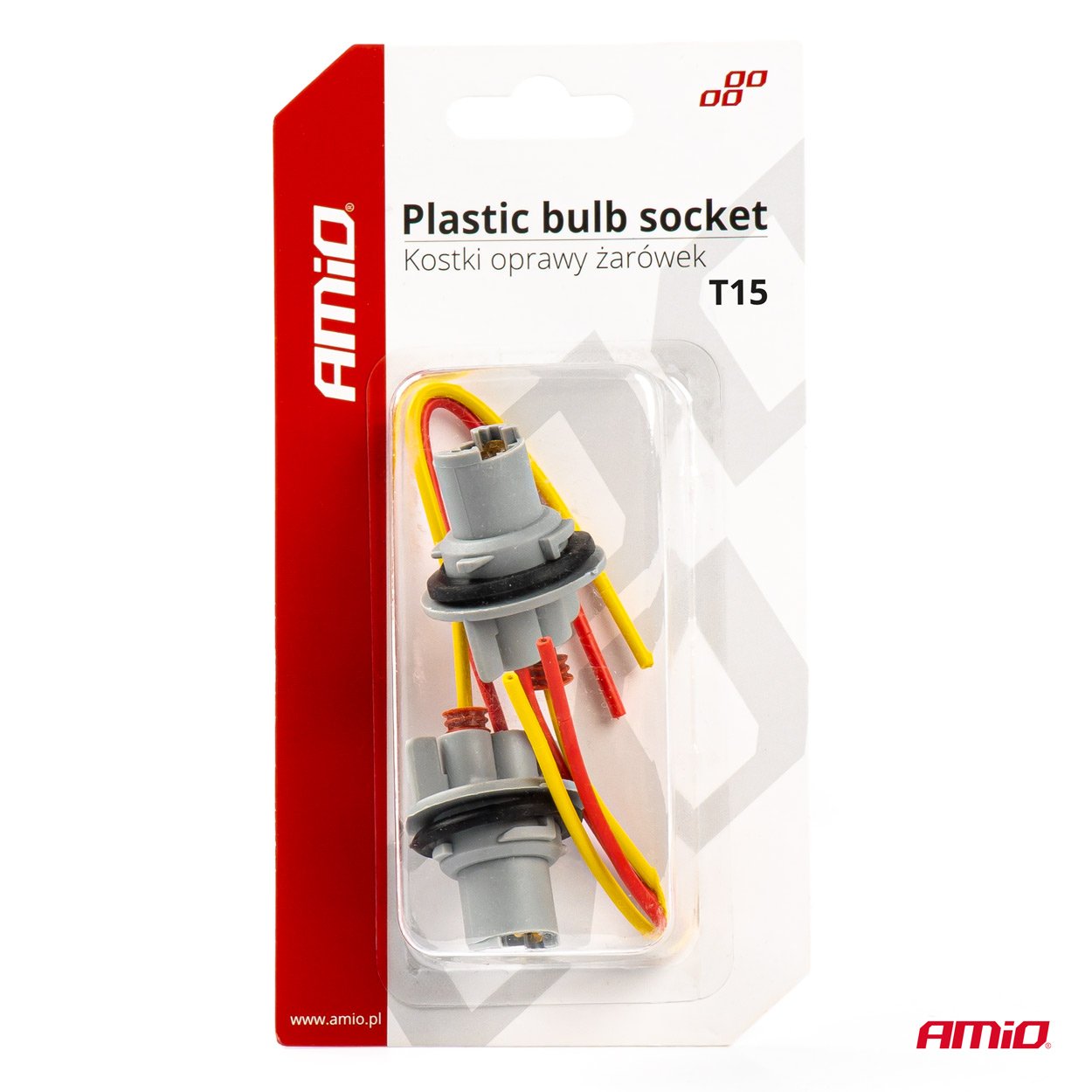 set 2 socluri bec t15, w16w, w5w, cu garnitura din cauciuc 4 Set 2 socluri bec T15, W16W, W5W, cu garnitura din cauciuc - imagine 4