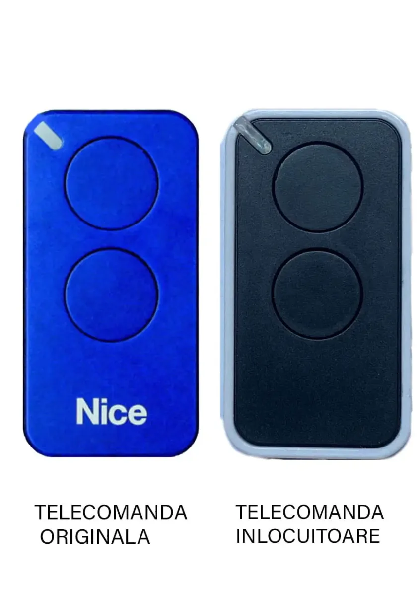 Telecomanda inlocuitoare poarta garaj desicanale cod saritor 433.92MHz Nice INTI2G Nice INTI2R Nice INTI2B Nice INTI2L com