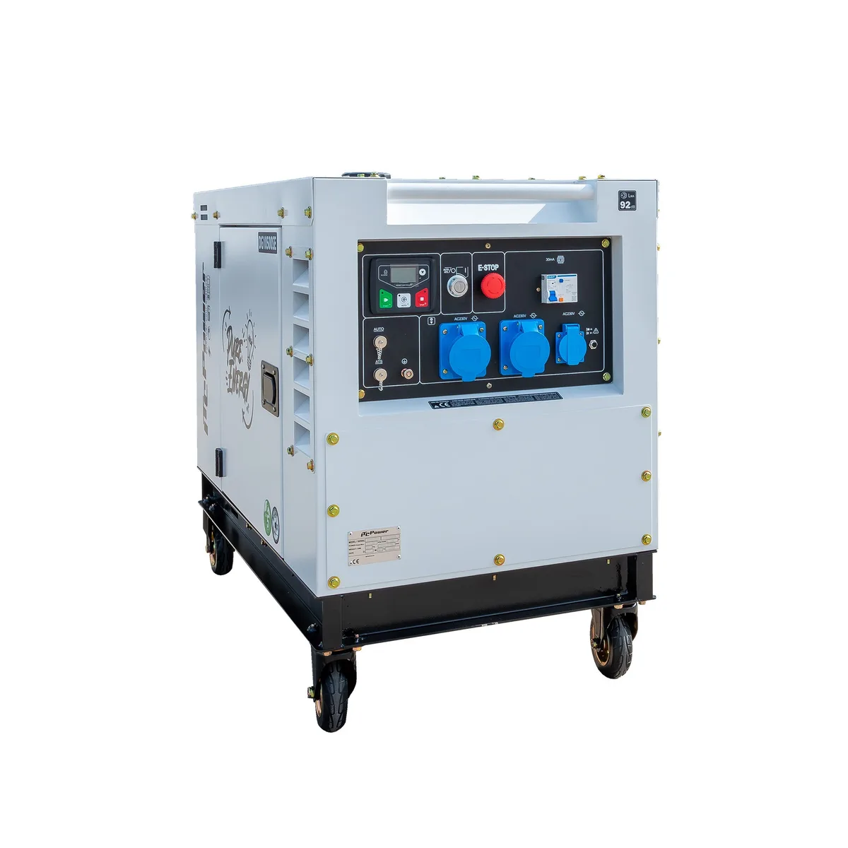 Generator diesel monofazat ITC Power DG10500SE, 8,5 kW, controller DC30, insonorizat - imagine 7