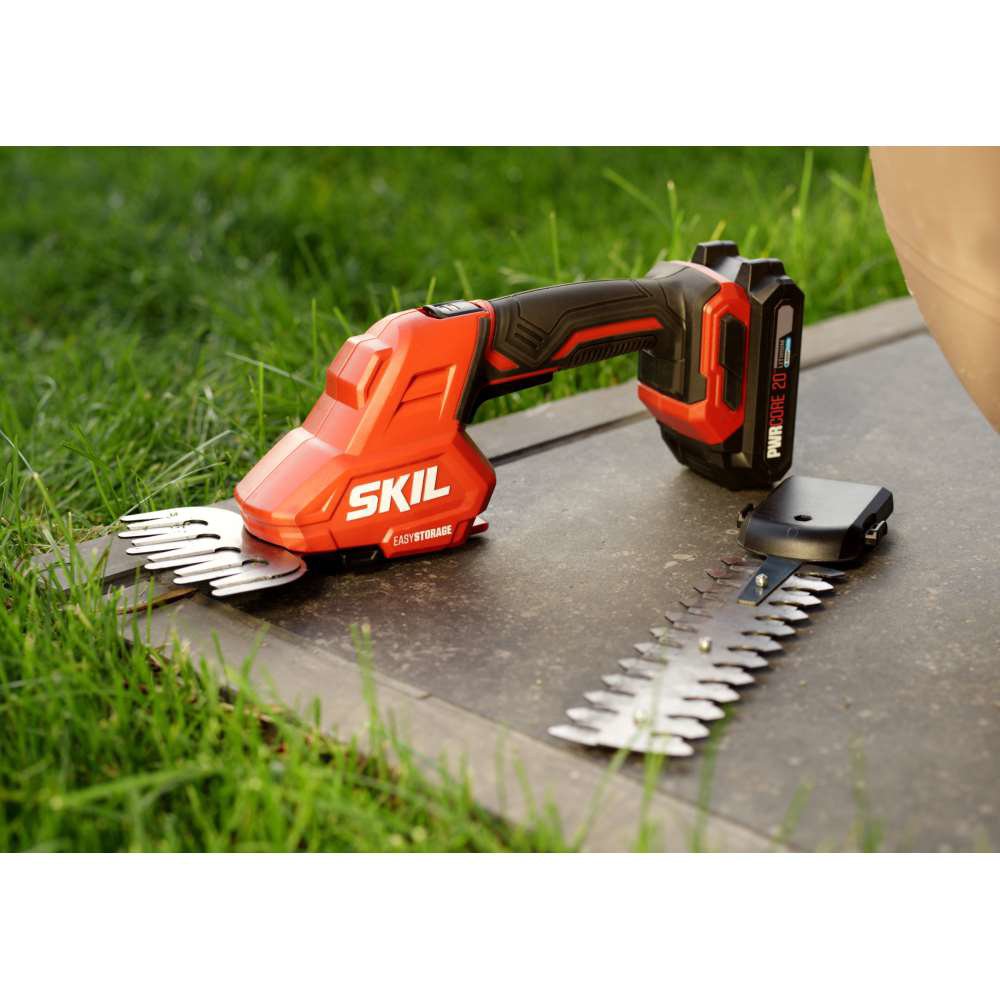 skil 0630 ca, foarfeca pentru taiat iarba 2 in 1, 120x200 mm, cu doua lame, doar corpul 3 SKIL 0630 CA, Foarfeca pentru taiat iarba 2 in 1, 120x200 mm, cu doua lame, doar corpul - imagine 3