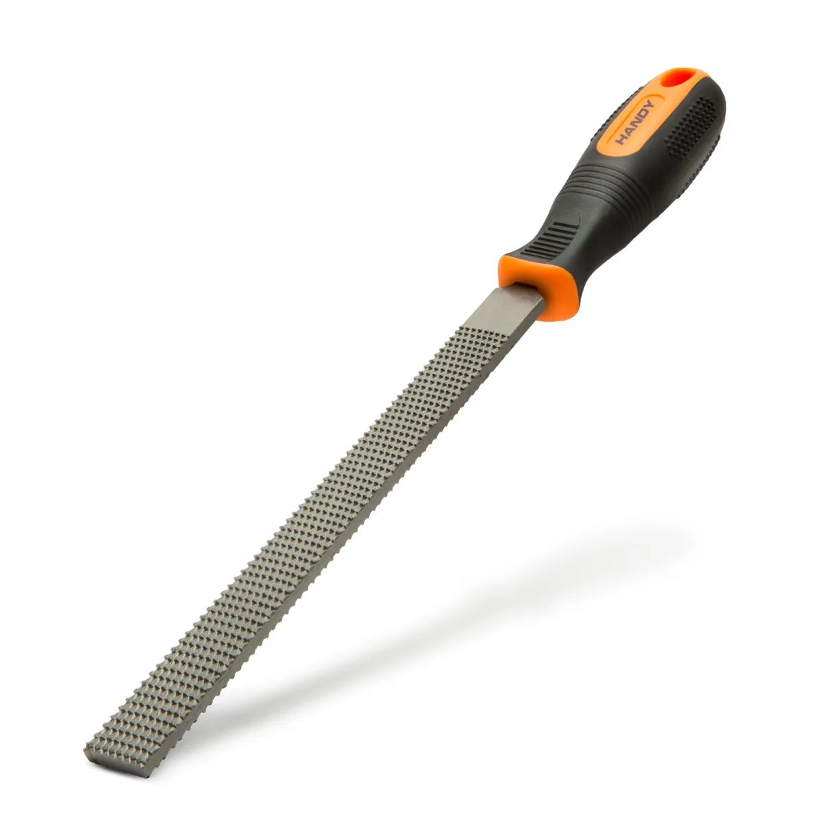 Raspila pentru lemn, 200 mm cu maner ergonomic, granulatie medie, lama plata - imagine 3