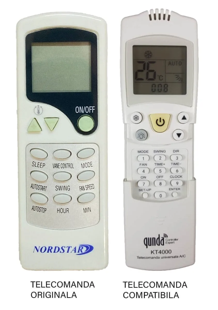 Telecomanda Aer Conditionat pentru Nordstar ZH/LW-01