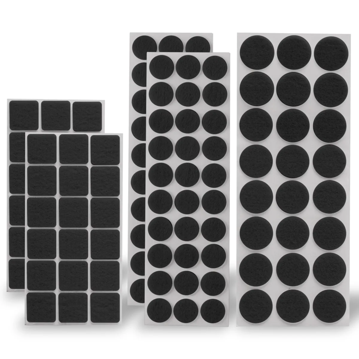 Disc autoadeziv din pasla pentru mobilier, alunecare usoara fara zgomot sau zgarieturi, set 36/24/60 buc