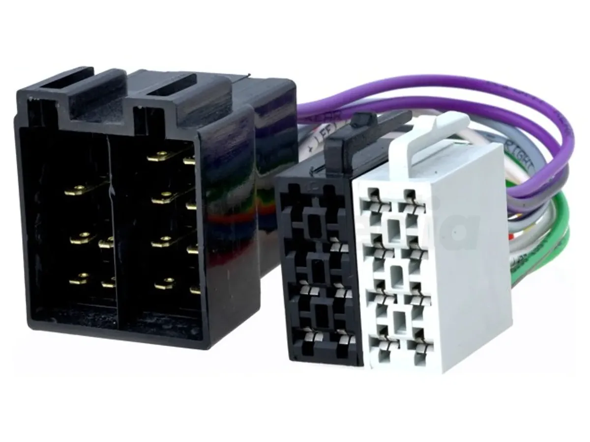 Cablu adaptor Audi VW Skoda - ISO 4CarMedia ZRS-AS-25B