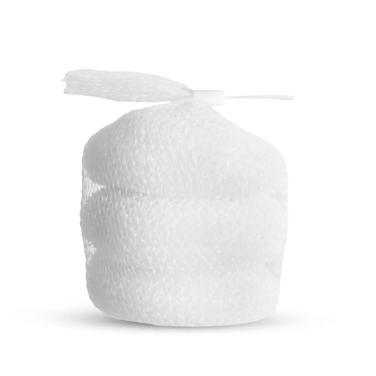 Set burete, 3 piese, alb, Ø 8,5 x 8 cm, pentru vase si plite, efect abraziv puternic, baie/bucatarie - imagine 2