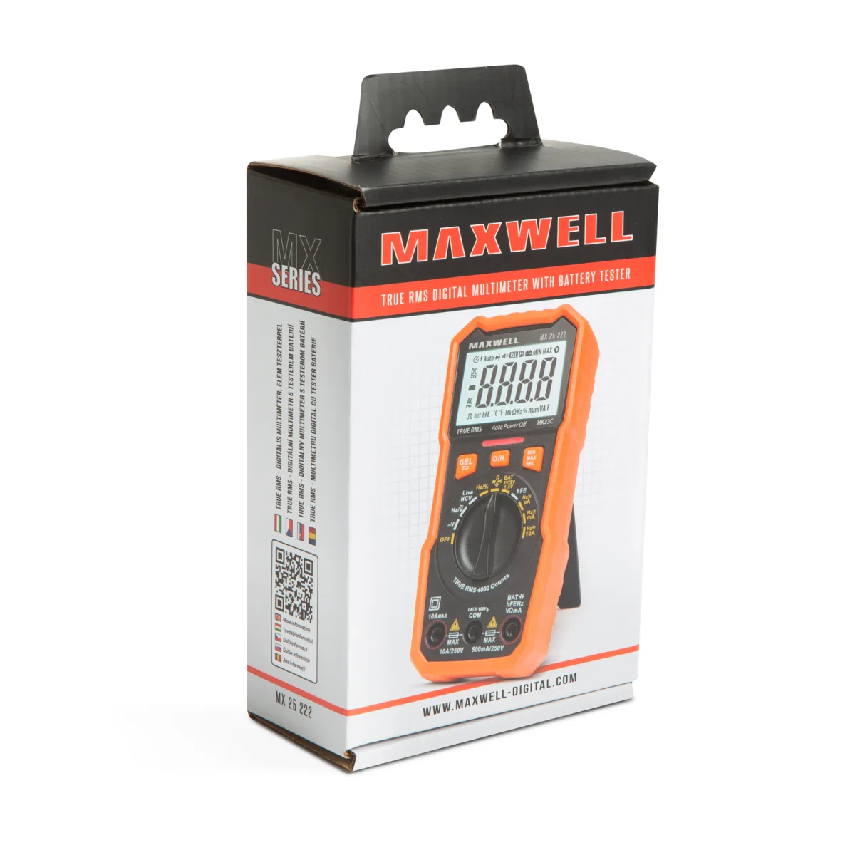 Multimetru digital auto range 600V, 10A, frecventa, capacitate, NCV, test diode, baterii - imagine 4