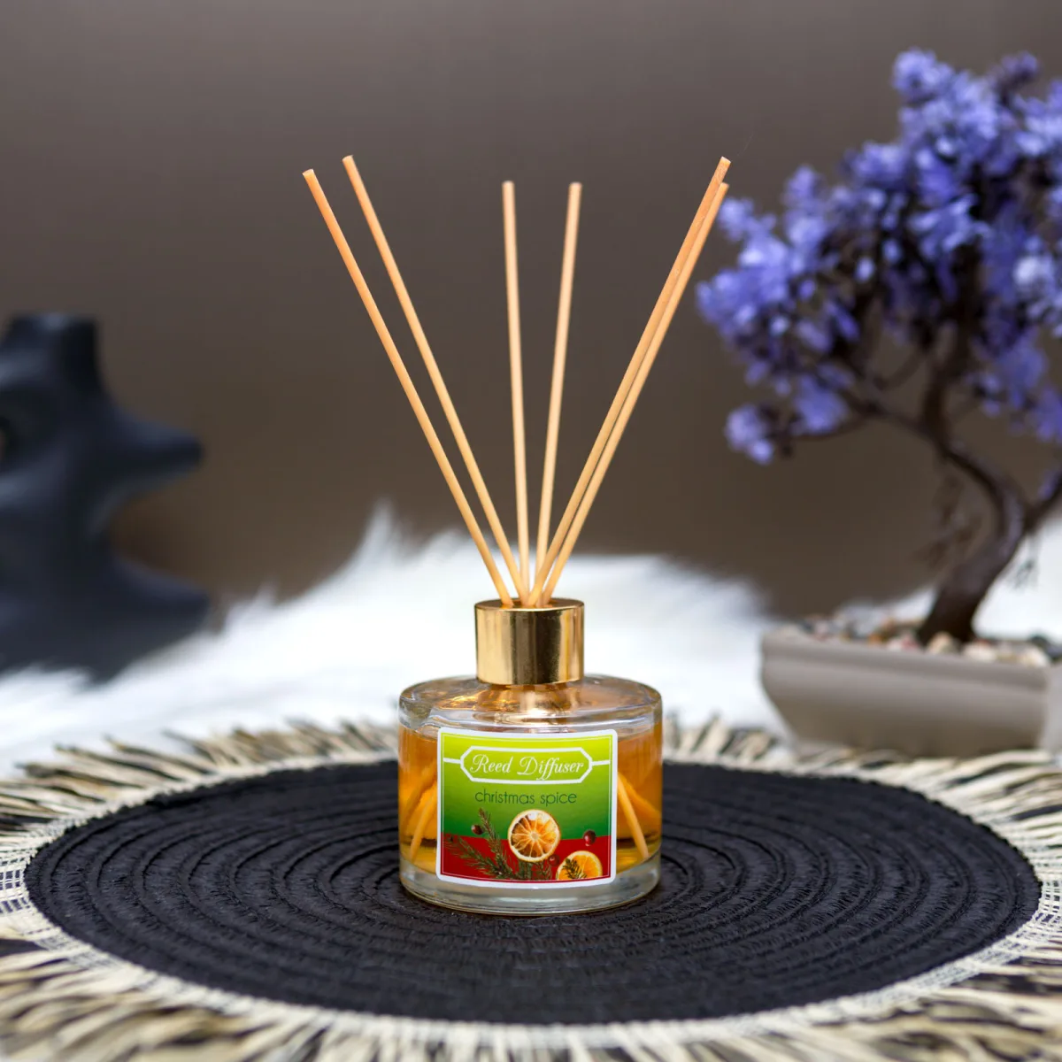 Difuzor betisoare Craciun, 100 ml, aroma Christmas Spice