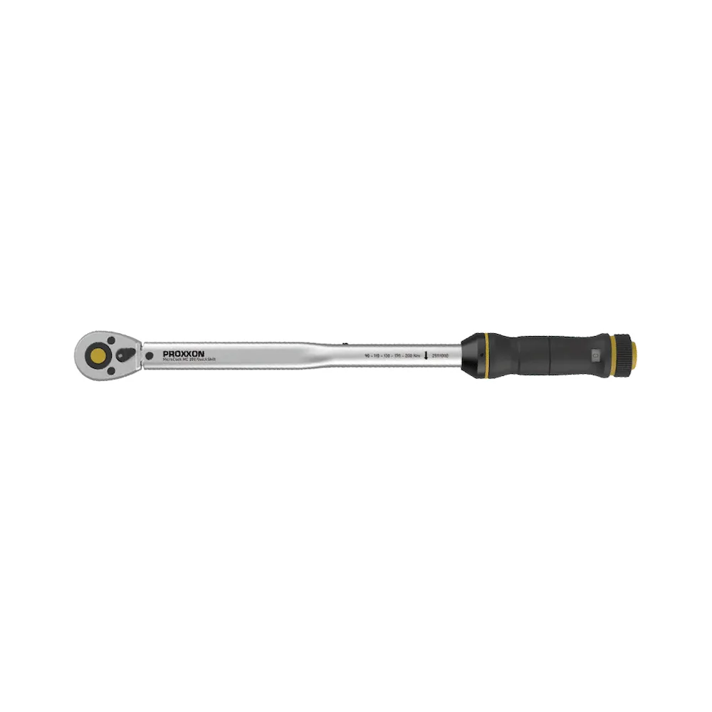 Proxxon 23335, Cheie dinamometrica, MicroClick MC200/Quickshift, 1/2", 90-200 Nm