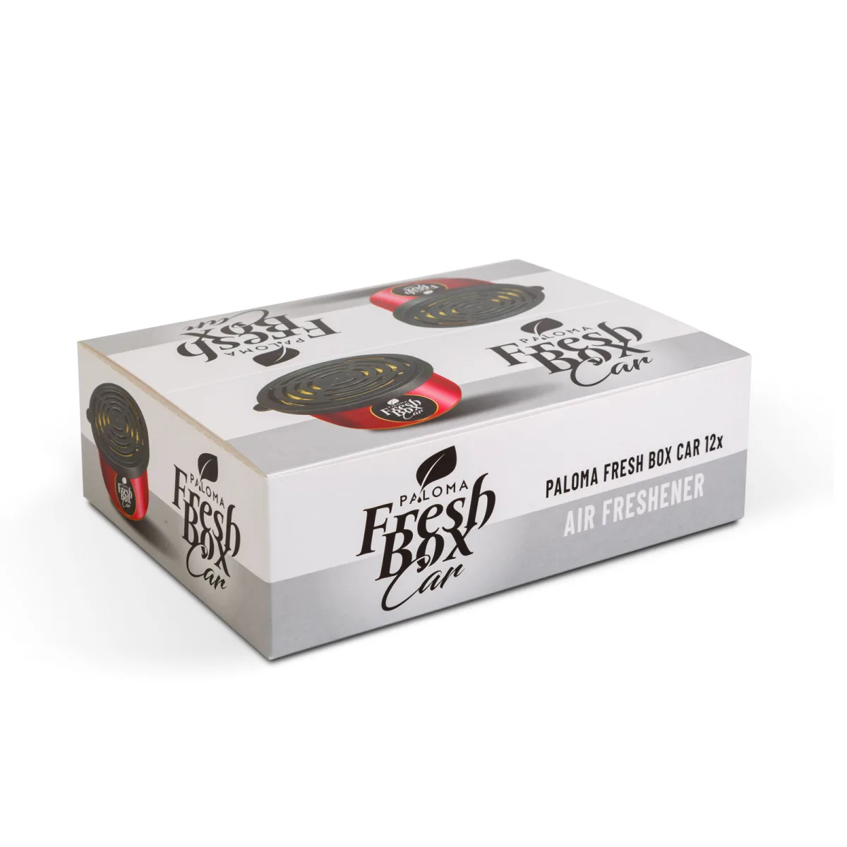 Odorizant Auto Paloma Fresh Box New Car, 25 g, pentru Suport Pahar - imagine 3