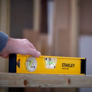 Stanley 1-42-919, nivela i-beam, 40 cm, 2 fiole, 180