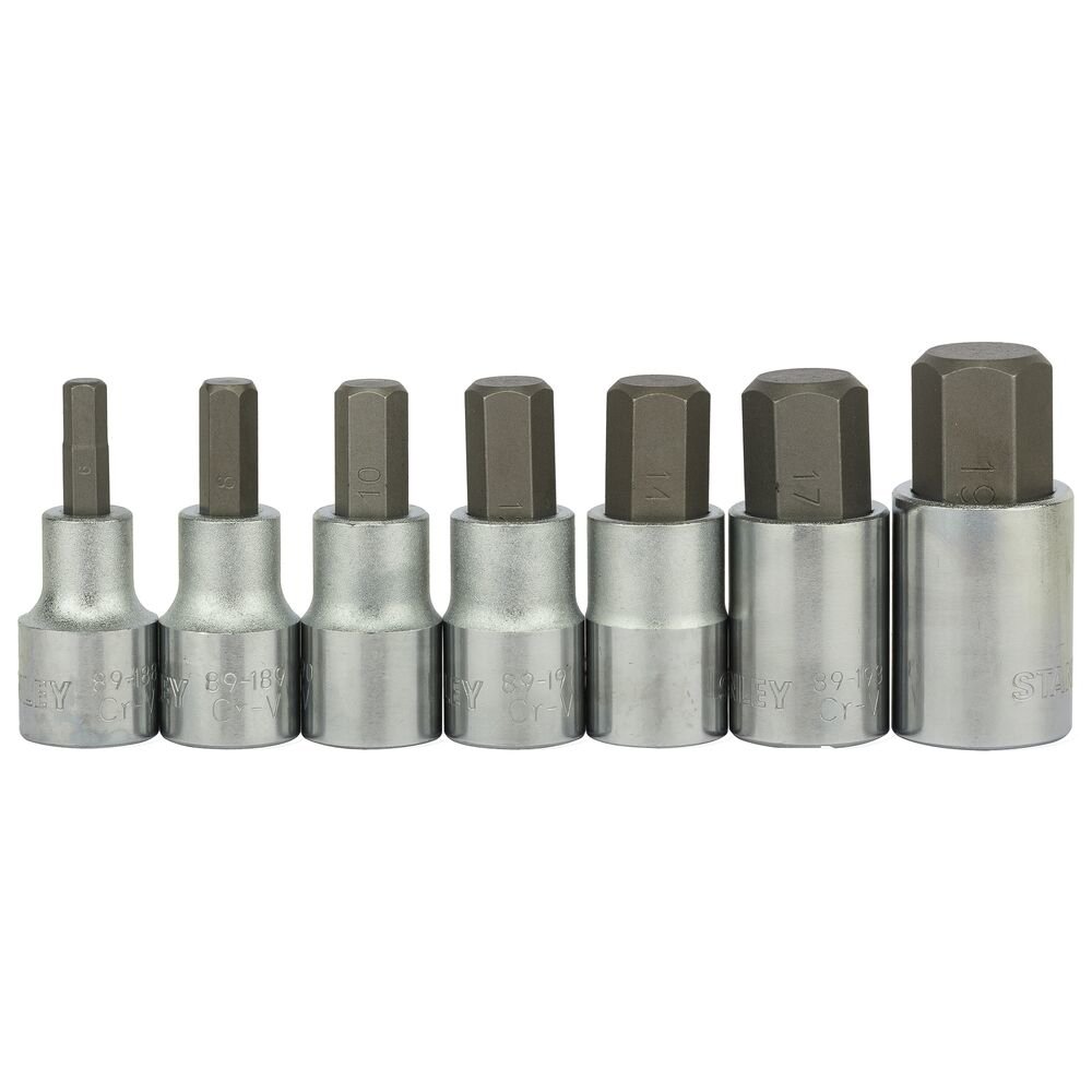 stanley 1-89-099, trusa 7 chei hexagonale 1/2, 6-19mm 2 Stanley 1-89-099, trusa 7 chei hexagonale 1/2, 6-19mm - imagine 2