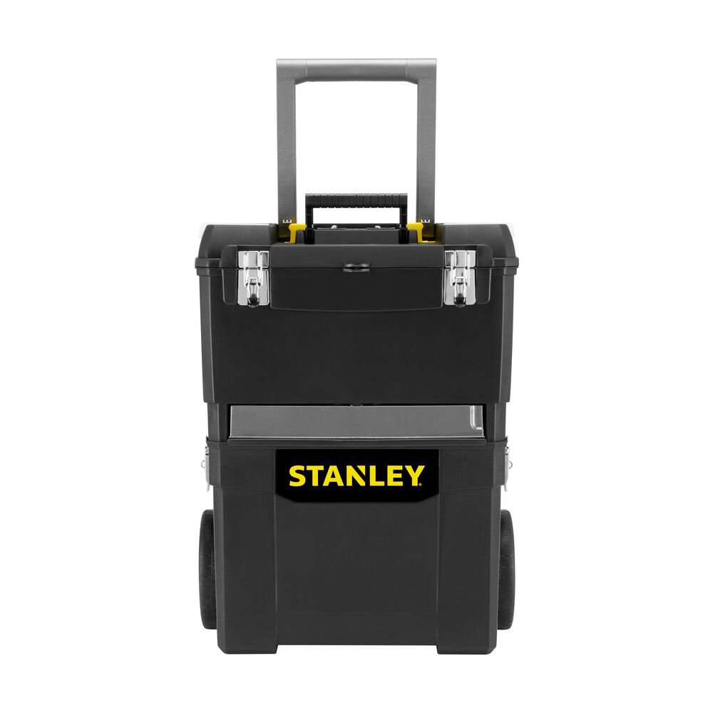 Stanley 1-93-968, Sistem modular pentru scule 2 in 1 Mobile Work, rulabil, maner rabatabil - imagine 2