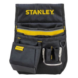 Stanley 1-96-181, suport textil pentru curea, 4 buzunare pentru scule + bucla din metal pentru ciocan