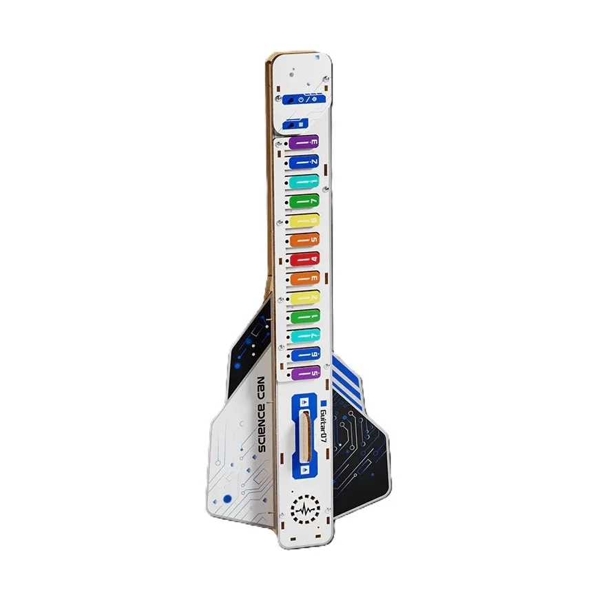 Joc STEM DIY Chitara Electrica Interactiva, TopBright