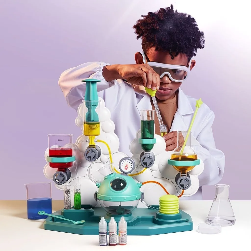 Set STEAM Laborator de chimie, TopBright - imagine 5