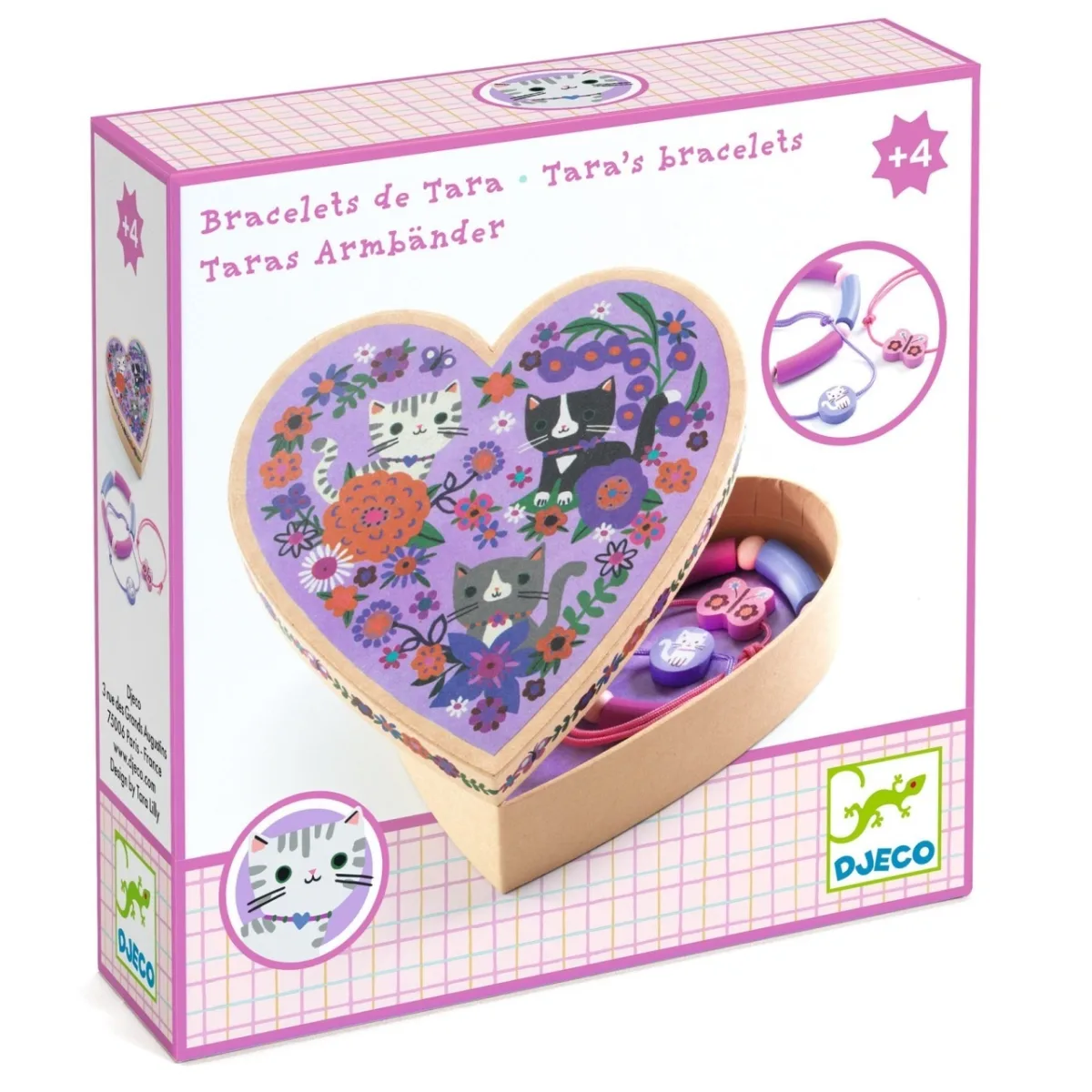 Set de bijuterii Bratarile Tarei, Djeco