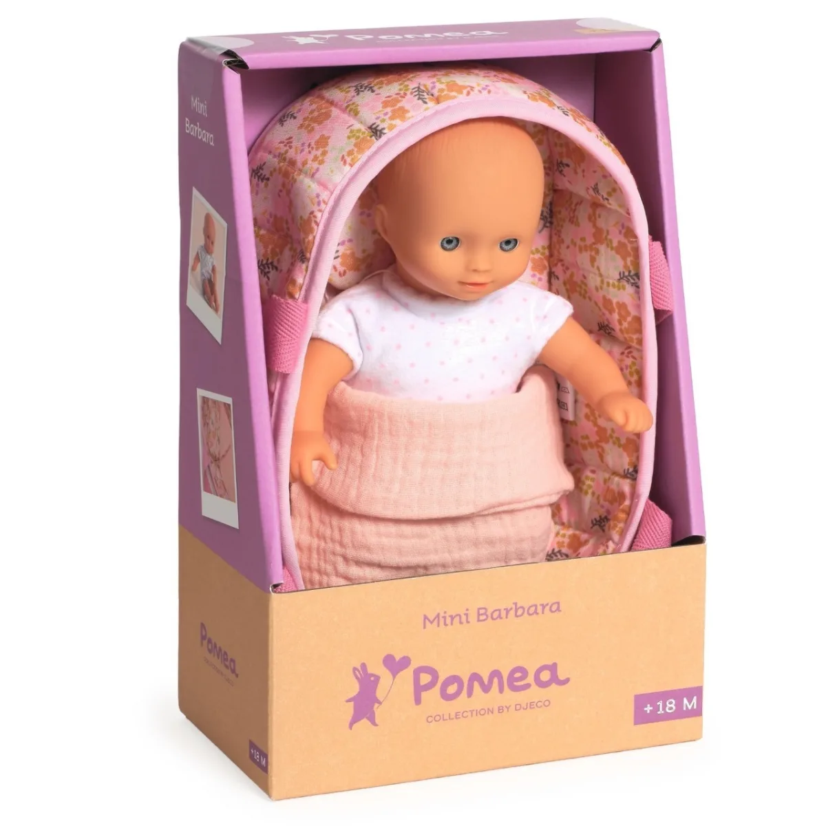 Papusa Barbara cu cosulet, Djeco