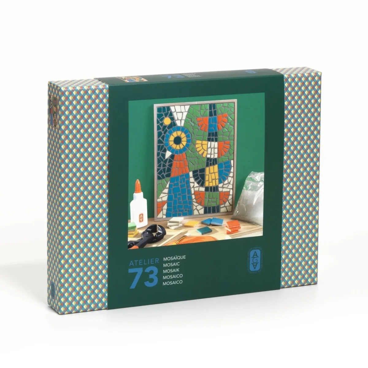 Atelier creativ 73 pentru adulti Mozaic artistic, Djeco