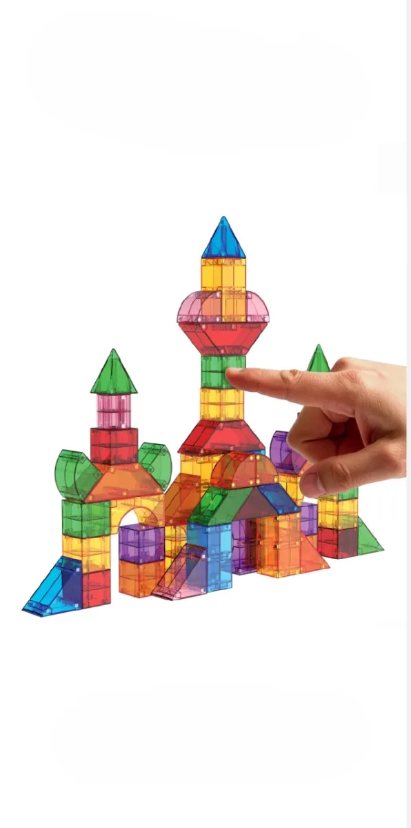 Blocuri magnetice Cubixx, 85 piese - imagine 2