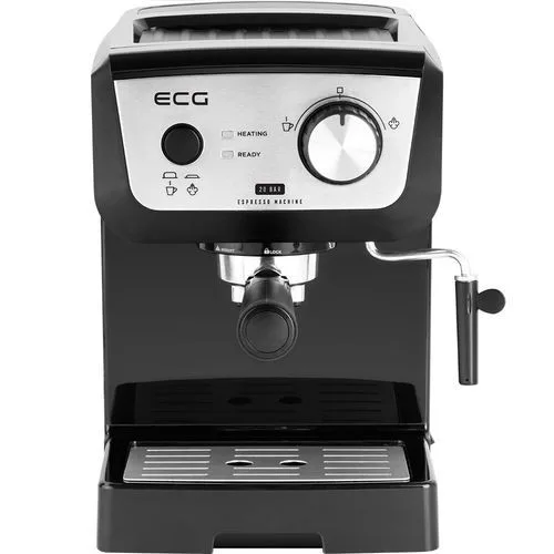 Espressor manual ECG ESP 20101 Black, 1140 W,1.25 L, dispozitiv spumare, 20 bar - imagine 2