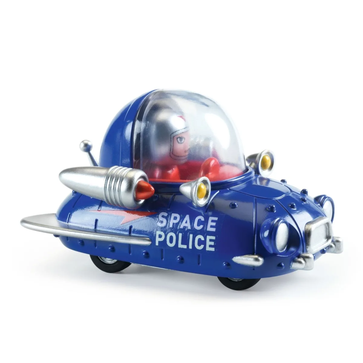 Masina de politie spatiala, Colectia Crazy Motors, Djeco - imagine 2