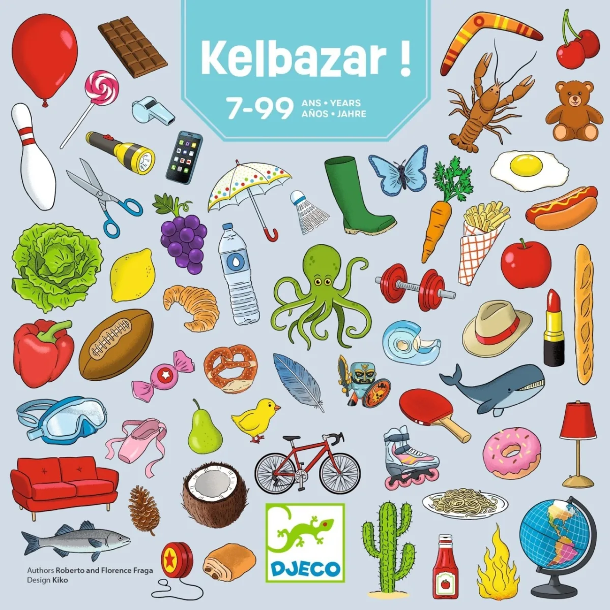 Joc de societate Kelbazar, Djeco - imagine 4