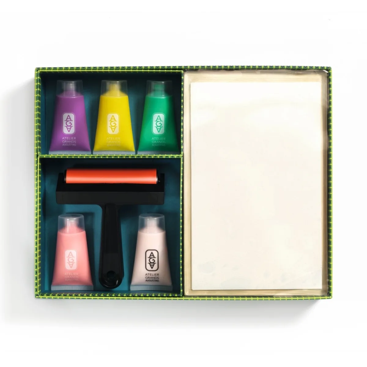 Atelier creativ 46 pentru adulti Imprimare pe gel, Djeco - imagine 2