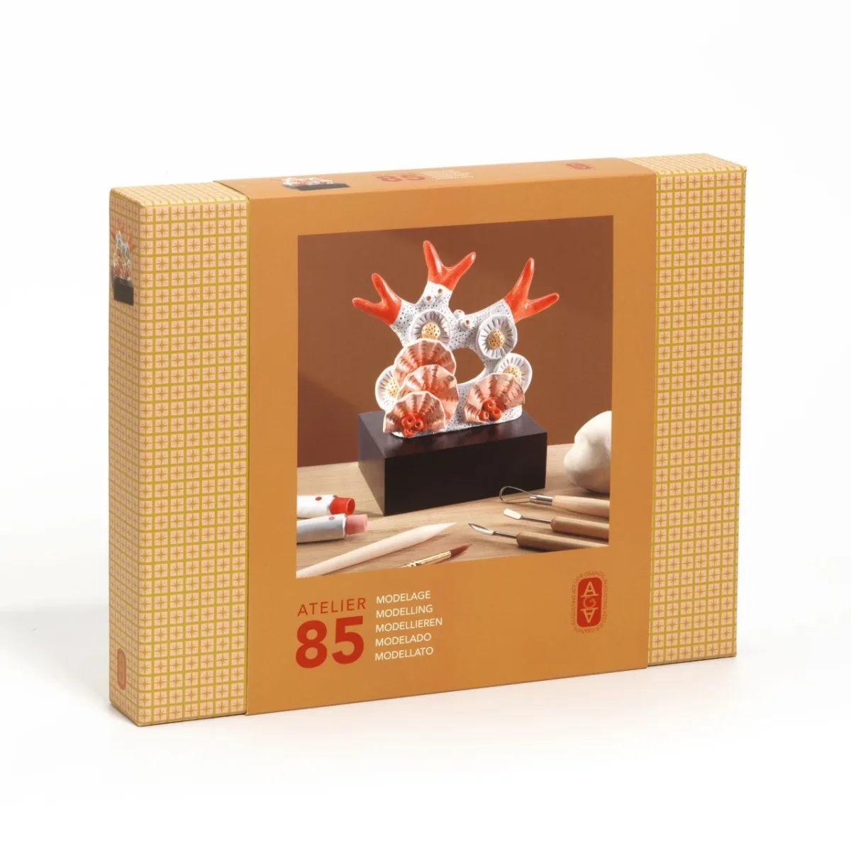 Atelier creativ 85 pentru adulti Modelaj in lut, Djeco