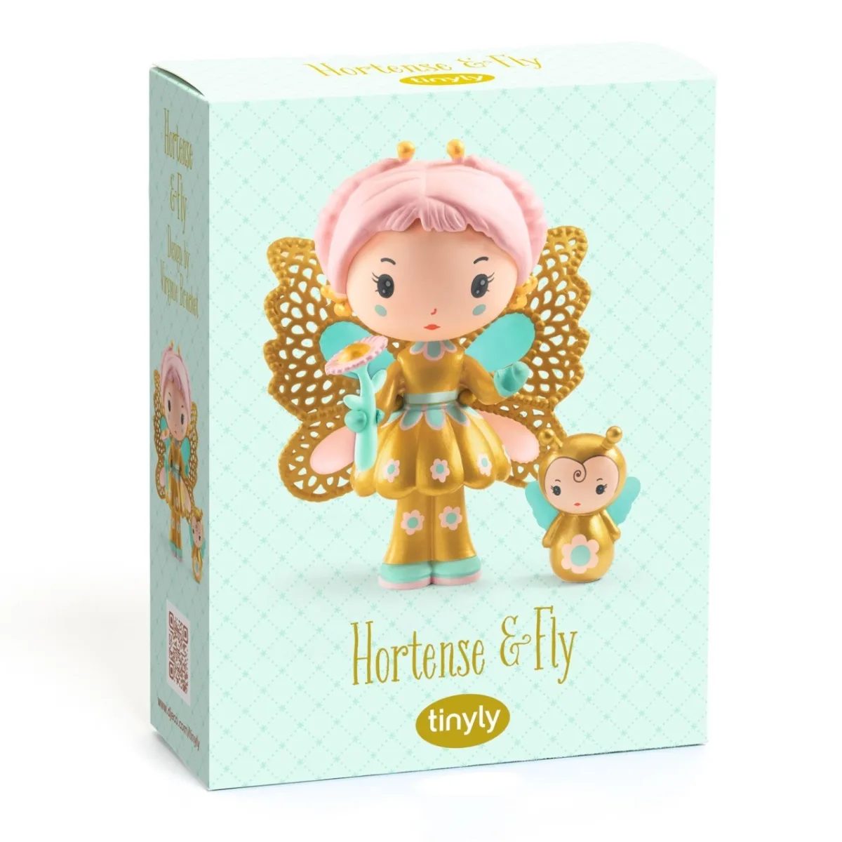 Figurine Tinyly Hortense & Fly, Djeco - imagine 2