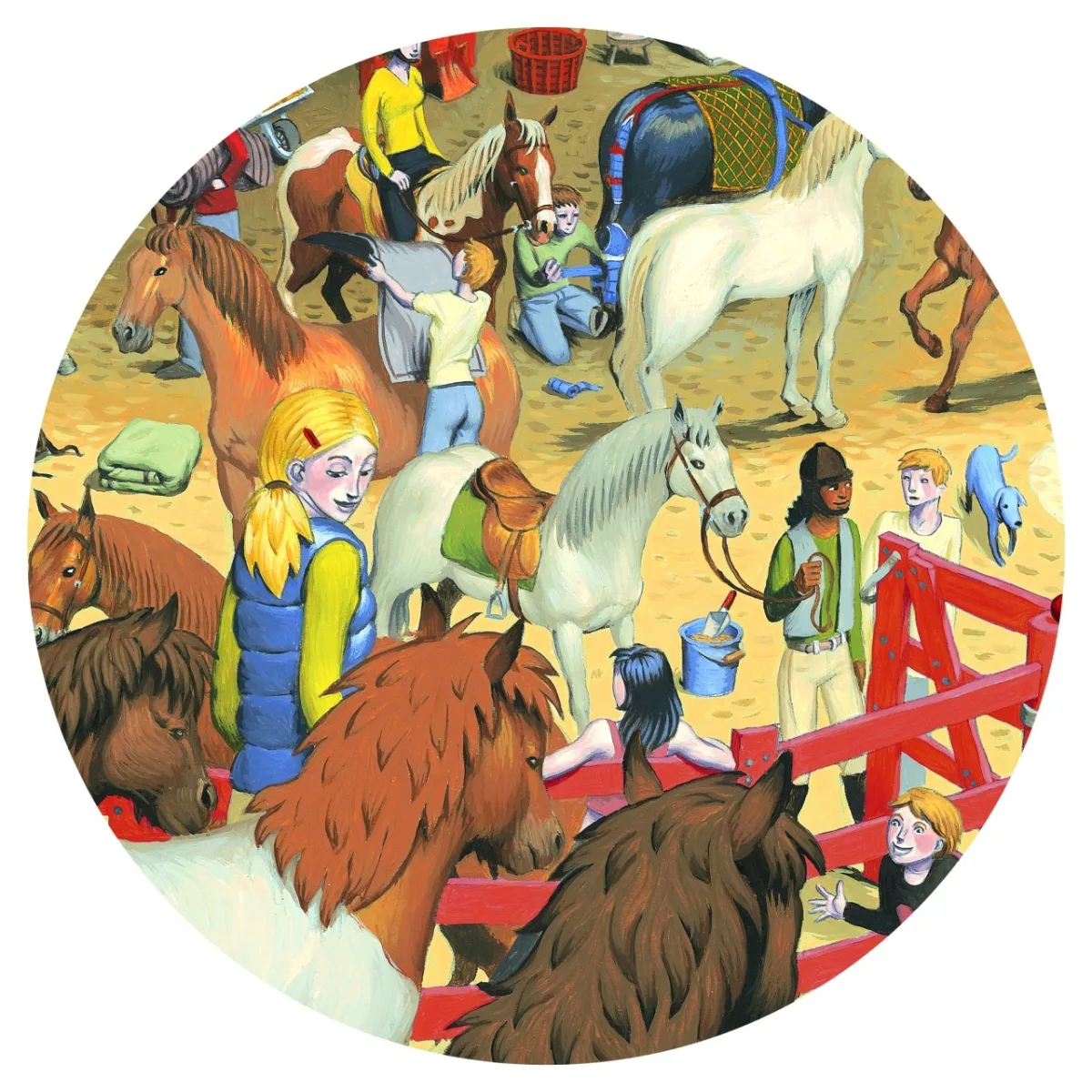 Puzzle observatie Cai, Djeco - imagine 4