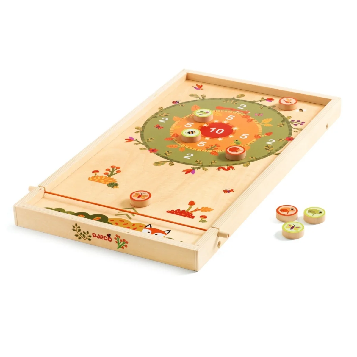 Joc de indemanare din lemn 2 in 1, Djeco - imagine 5