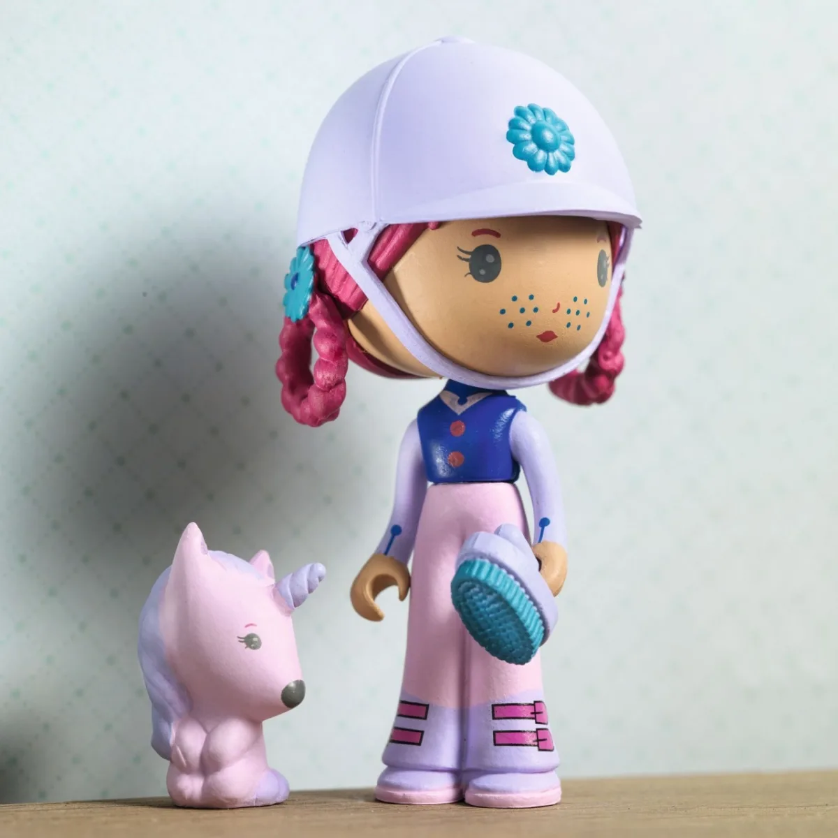 Figurine Tinyly Joe & Gala, Djeco - imagine 3