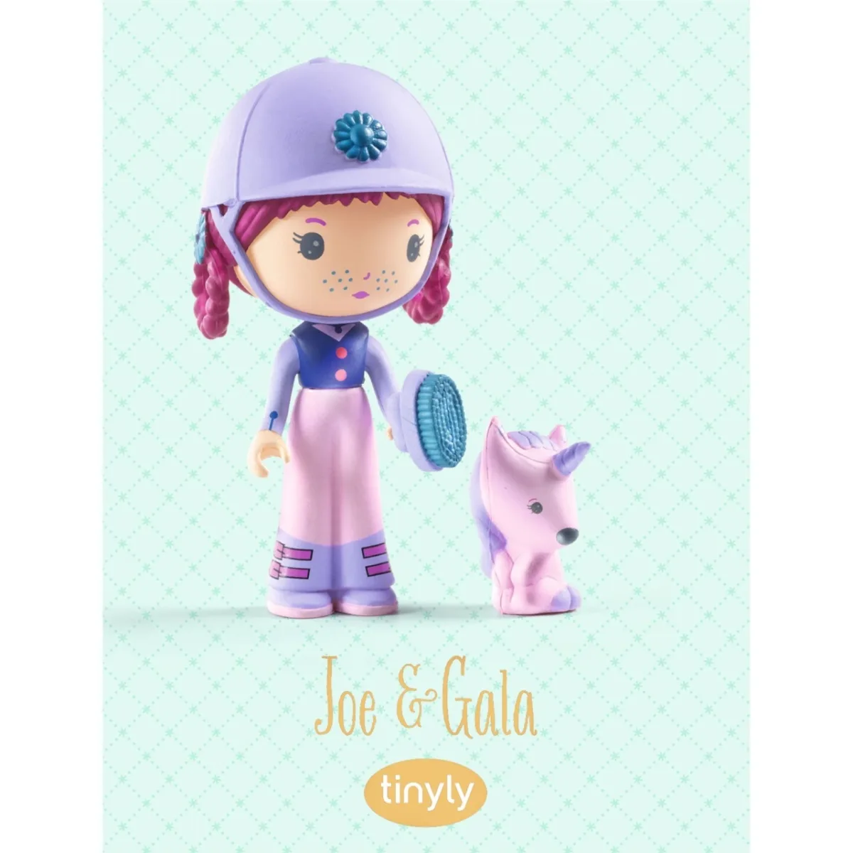 Figurine Tinyly Joe & Gala, Djeco - imagine 5