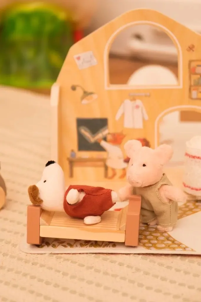 Mini Porcusorul de plus Bart, Egmont Toys - imagine 5