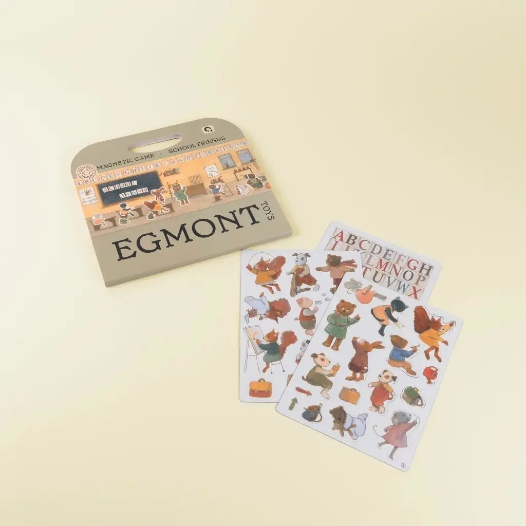 Joc magnetic La scoala, Egmont Toys - imagine 3