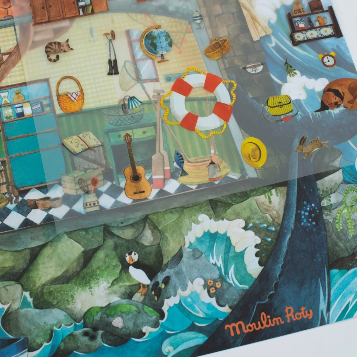 Set creativ de transfer Farul, Moulin Roty - imagine 4