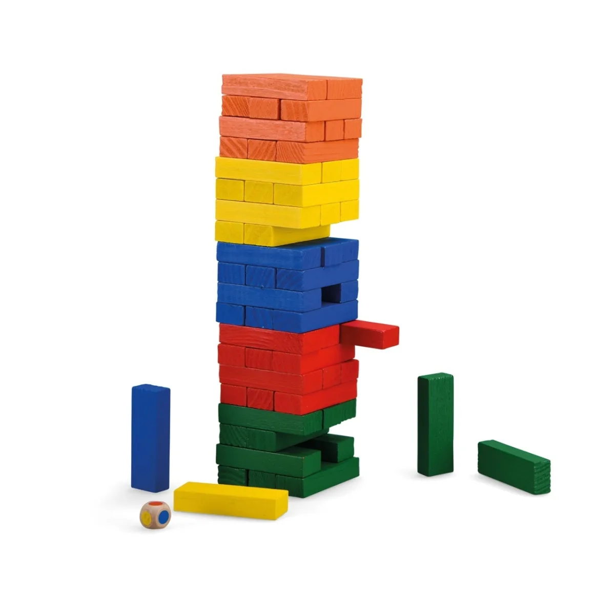 Joc de indemanare Turnul instabil, Moulin Roty - imagine 3