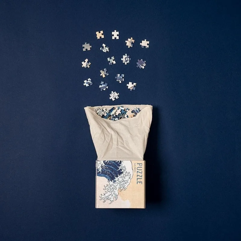 Puzzle Hokusai Valul, Londji - imagine 2